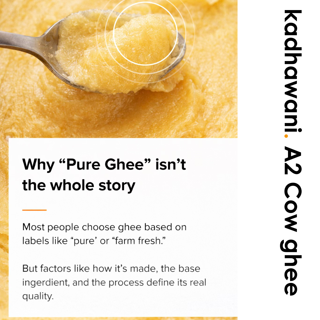 Why “Pure Ghee” Isn’t the Whole Story.